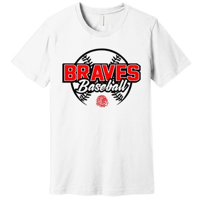 Baseball Sport Braves Baseball Premium T-Shirt