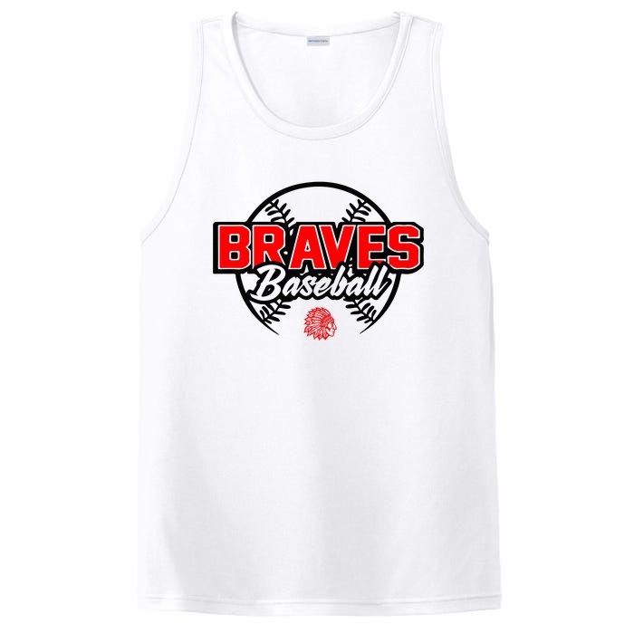 Baseball Sport Braves Baseball PosiCharge Competitor Tank