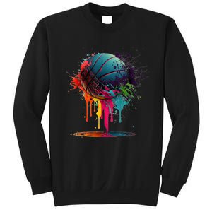 Basketball Splash Baller Team Player Basketball Player Sweatshirt