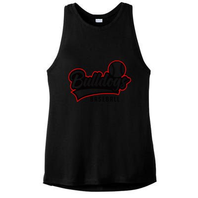 Baseball Sport Bulldog Baseball Ladies PosiCharge Tri-Blend Wicking Tank