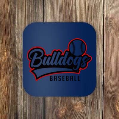 Baseball Sport Bulldog Baseball Coaster