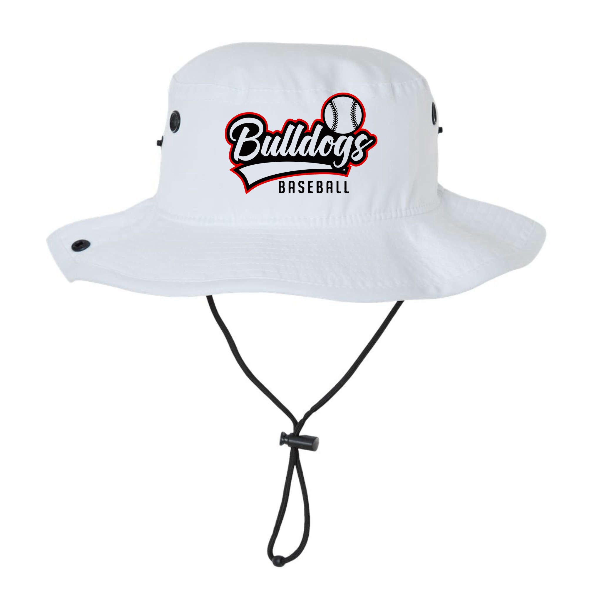Baseball Sport Bulldog Baseball Bucket Hat