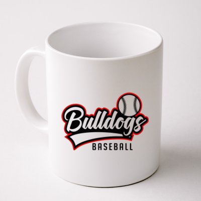 Baseball Sport Bulldog Baseball Coffee Mug