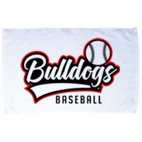 Baseball Sport Bulldog Baseball Microfiber Hand Towel