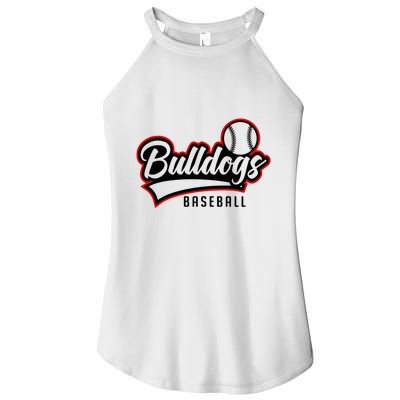 Baseball Sport Bulldog Baseball Women's Perfect Tri Rocker Tank