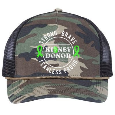 Be Strong Brave Fearless Bible Verse Retro Rope Trucker Hat Cap