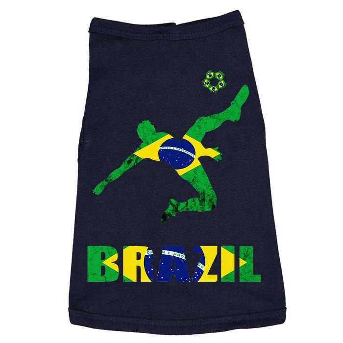 Brazil Soccer Brazilian Football Player Brasileiro Player Doggie Tank