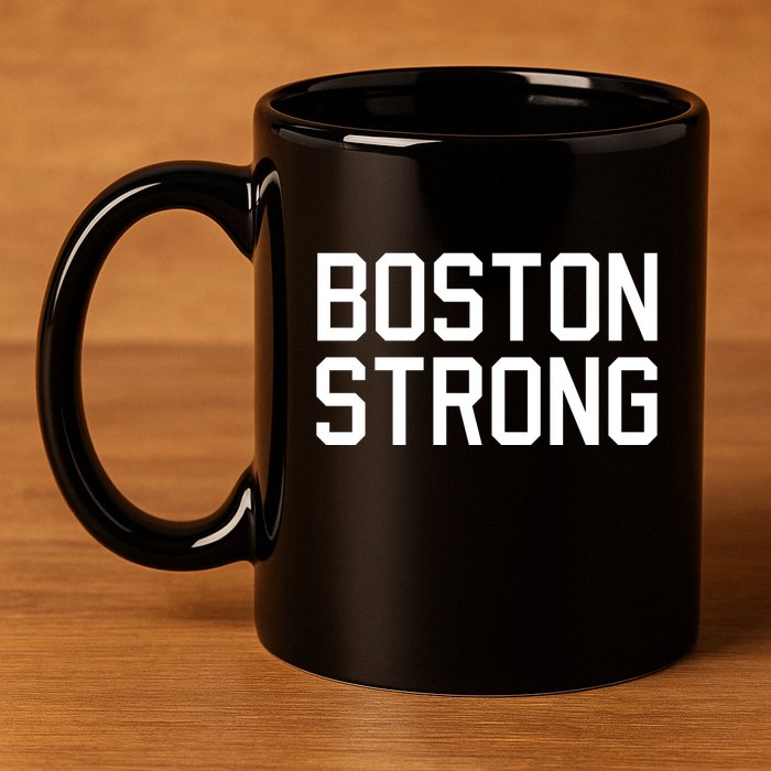 Boston Strong 11oz C Handle Ceramic Mug