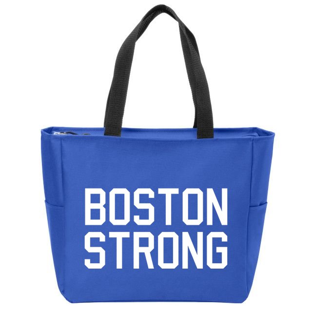 Boston Strong Zip Tote Bag