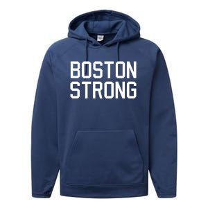 Boston Strong Performance Fleece Hoodie