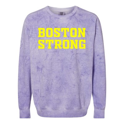 BOSTON STRONG Colorblast Crewneck Sweatshirt