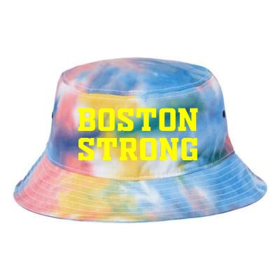 BOSTON STRONG Tie Dye Newport Bucket Hat