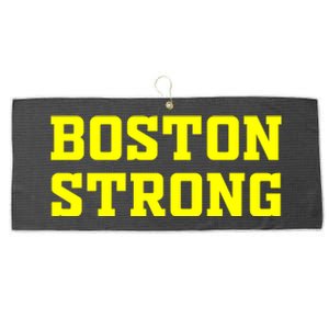 BOSTON STRONG Large Microfiber Waffle Golf Towel