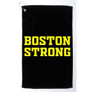 BOSTON STRONG Platinum Collection Golf Towel