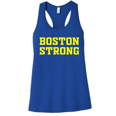 BOSTON STRONG Women's Racerback Tank