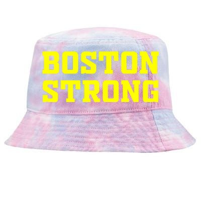 BOSTON STRONG Tie-Dyed Bucket Hat