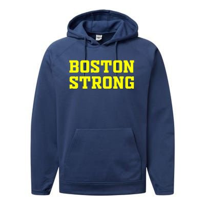 BOSTON STRONG Performance Fleece Hoodie