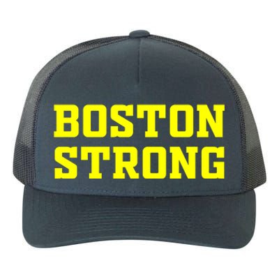 BOSTON STRONG Yupoong Adult 5-Panel Trucker Hat