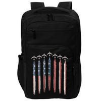 B-52 Stratofortress Bomber Airplane USA Patriotic Flag Impact Tech Backpack