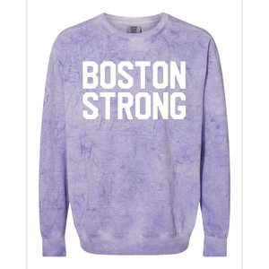 Boston Strong Colorblast Crewneck Sweatshirt