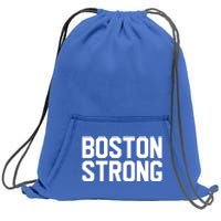 Boston Strong Sweatshirt Cinch Pack Bag