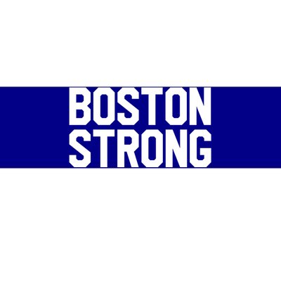 Boston Strong Bumper Sticker