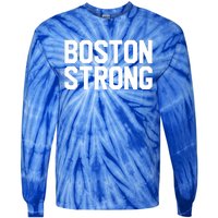 Boston Strong Tie-Dye Long Sleeve Shirt