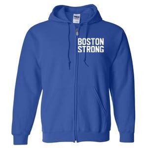 Boston Strong Full Zip Hoodie