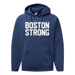 Boston Strong Performance Fleece Hoodie