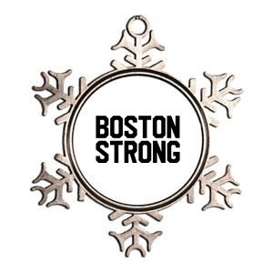 Boston Strong Metallic Star Ornament