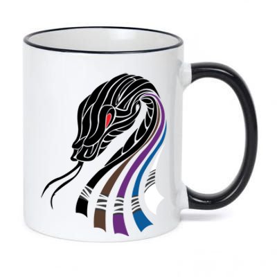 Bjj Snake Belts For Jiu Jitsu 11oz Black Color Changing Mug