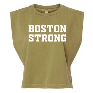 BOSTON STRONG Garment-Dyed Women's Muscle Tee