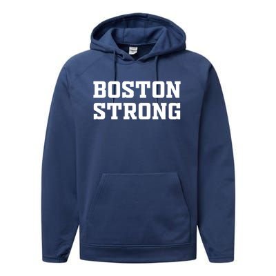 BOSTON STRONG Performance Fleece Hoodie