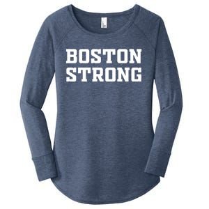 BOSTON STRONG Women's Perfect Tri Tunic Long Sleeve Shirt