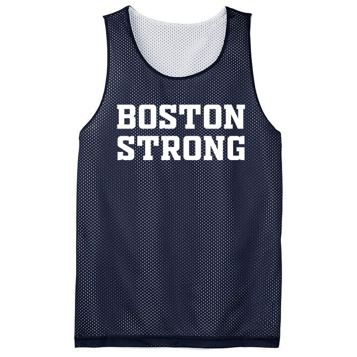 BOSTON STRONG Mesh Reversible Basketball Jersey Tank