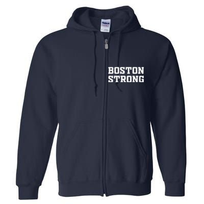 BOSTON STRONG Full Zip Hoodie