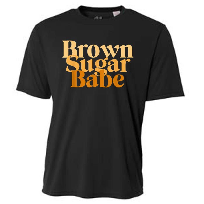 Brown Sugar Babe Proud Black  African Pride Cooling Performance Crew T-Shirt