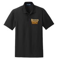 Brown Sugar Babe Proud Black  African Pride Dry Zone Grid Polo