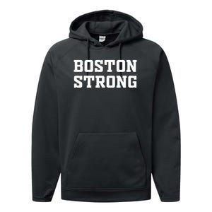 Boston Strong Performance Fleece Hoodie