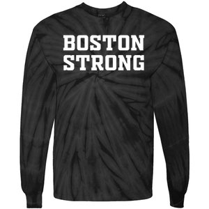 Boston Strong Tie-Dye Long Sleeve Shirt