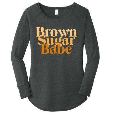 Brown Sugar Babe Proud Black African Pride Women's Perfect Tri Tunic Long Sleeve Shirt