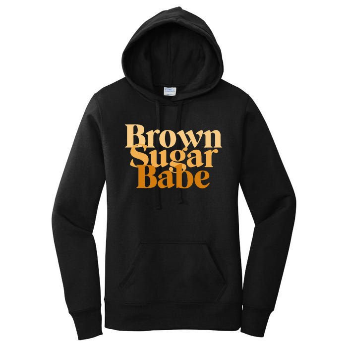 Brown Sugar Babe Proud Black African Pride Women's Pullover Hoodie