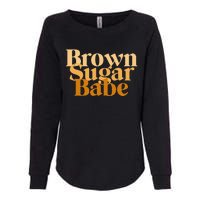 Brown Sugar Babe Proud Black African Pride Womens California Wash Sweatshirt