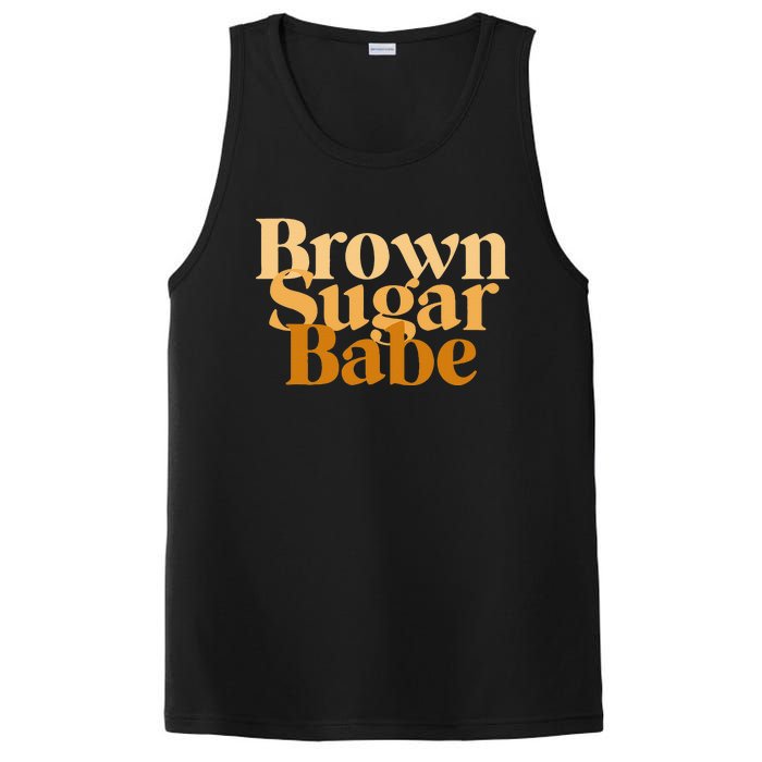 Brown Sugar Babe Proud Black African Pride PosiCharge Competitor Tank