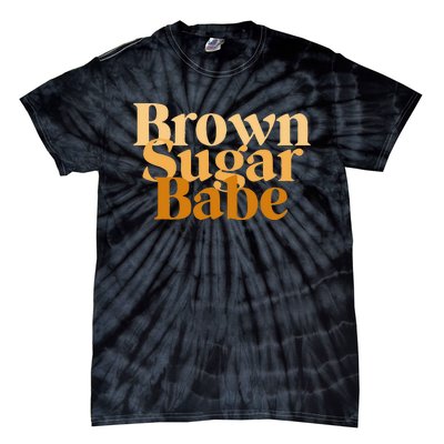 Brown Sugar Babe Proud Black African Pride Tie-Dye T-Shirt