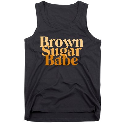 Brown Sugar Babe Proud Black African Pride Tank Top