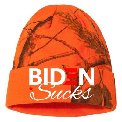 Biden Sucks Kati Licensed 12" Camo Beanie