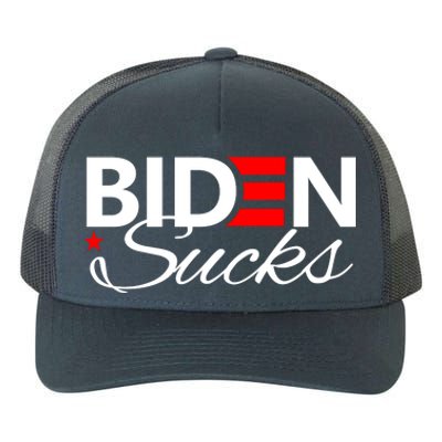 Biden Sucks Yupoong Adult 5-Panel Trucker Hat