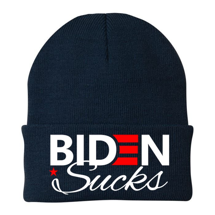 Biden Sucks Knit Cap Winter Beanie