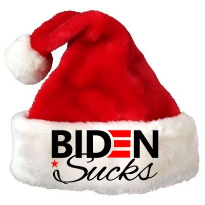 Biden Sucks Premium Christmas Santa Hat